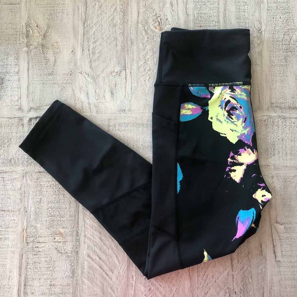 Floral Black women’s Leggings